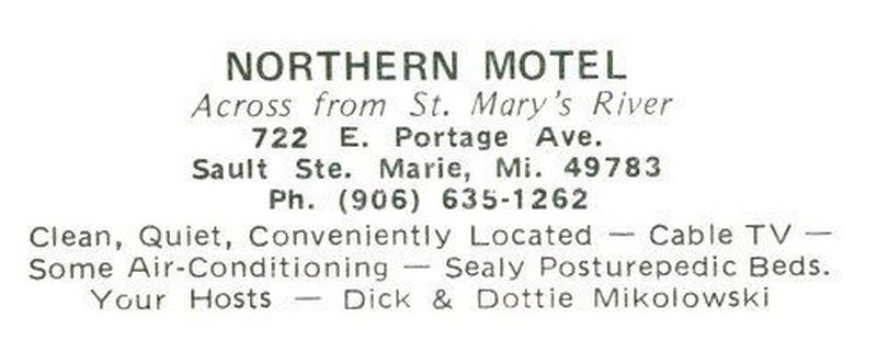 Northern Motel - Vintage Postcard (newer photo)